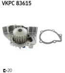 SKF Veepump,  mootori jahutus Aquamax VKPC 83615