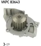 SKF  Veepump, mootori jahutus VKPC 83643
