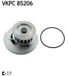 SKF Veepump,  mootori jahutus VKPC 85206
