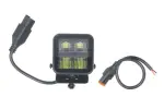 передняя фара siberia xp qube 809283 38w черный 3150lm