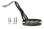 STRANDS SLD850201HP-A / side marker light cruise light strobe light led orange 82mm
