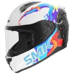 kiiver integreeritud smk bionic kids splash värv must/sinine/valge