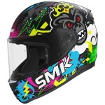 kiiver integreeritud smk bionic kids chimpz värv kollane/must/roheline