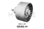 SNR  Паразитный / Ведущий ролик, зубчатый ремень GE352.14