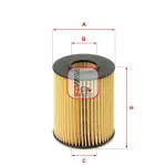 SOFIMA  Õlifilter S 5077 PE
