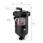 SOFIMA  Kütusefilter S 5147 GC