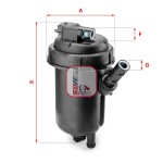 SOFIMA  Топливный фильтр S 5152 GC