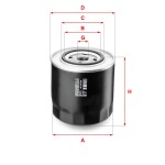 SOFIMA  Õlifilter S 8310 R