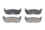 HI-Q SP1295 / brake pad set rear, fits: infiniti qx56, nissan navara np300 2.5d/3.0d/5.6 09.03-