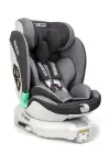 pöörlev turvatool ECE R129 (I-suurus) (9-25 kg.), must/hall, ISOFIX koos base + stabilizing support