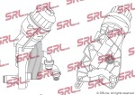 SRLine Õliradiaator,  mootoriõli 1411L8-2