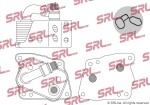 SRLine Õliradiaator,  mootoriõli 2001L8-3