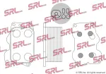 SRLine Õliradiaator,  mootoriõli 3202L8-4