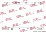 SRLine Radiaator,  mootorijahutus 38X408-1
