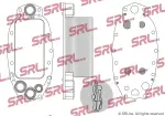 SRLine Õliradiaator,  mootoriõli 4325L8-2