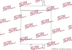 SRLine Radiaator,  mootorijahutus 43T208-1