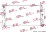 SRLine Radiaator,  mootorijahutus 506508-3