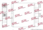 SRLine Salongi radiaator / soojusvaheti 5508N8-4
