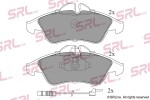 SRLine Piduriklotsi komplekt,  ketaspidur S70-0008