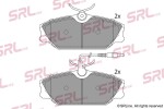 SRLine Piduriklotsi komplekt,  ketaspidur S70-0019