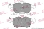 SRLine Piduriklotsi komplekt,  ketaspidur S70-0028