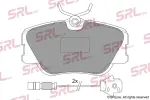 SRLine Piduriklotsi komplekt,  ketaspidur S70-0029