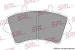 SRLine Piduriklotsi komplekt,  ketaspidur S70-0034