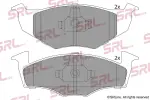 SRLine Piduriklotsi komplekt,  ketaspidur S70-0038