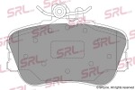 SRLine Piduriklotsi komplekt,  ketaspidur S70-0042