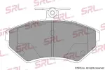 SRLine Piduriklotsi komplekt,  ketaspidur S70-0043