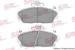 SRLine Piduriklotsi komplekt,  ketaspidur S70-0045