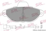 SRLine Piduriklotsi komplekt,  ketaspidur S70-0050