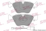 SRLine Piduriklotsi komplekt,  ketaspidur S70-0074