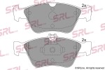 SRLine Piduriklotsi komplekt,  ketaspidur S70-0076