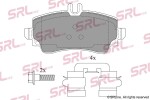 SRLine Piduriklotsi komplekt,  ketaspidur S70-0080