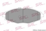SRLine Piduriklotsi komplekt,  ketaspidur S70-0096