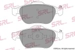 SRLine Piduriklotsi komplekt,  ketaspidur S70-0110