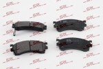 SRLine Piduriklotsi komplekt,  ketaspidur S70-0115