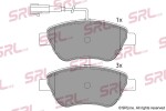 SRLine Piduriklotsi komplekt,  ketaspidur S70-0118