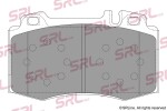 SRLine Piduriklotsi komplekt,  ketaspidur S70-0153