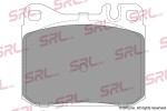 SRLine Piduriklotsi komplekt,  ketaspidur S70-0171