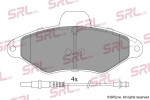 SRLine Piduriklotsi komplekt,  ketaspidur S70-0179