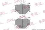 SRLine Piduriklotsi komplekt,  ketaspidur S70-0199