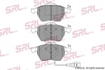 SRLine Piduriklotsi komplekt,  ketaspidur S70-0201