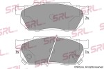 SRLine Piduriklotsi komplekt,  ketaspidur S70-0211