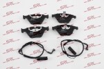SRLine Piduriklotsi komplekt, ketaspidur S70-0212