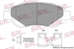 SRLine Piduriklotsi komplekt,  ketaspidur S70-0214