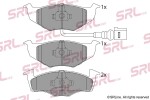 SRLine Piduriklotsi komplekt,  ketaspidur S70-0227
