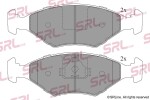 SRLine Piduriklotsi komplekt,  ketaspidur S70-0230