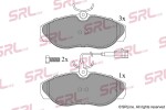 SRLine Piduriklotsi komplekt,  ketaspidur S70-0243